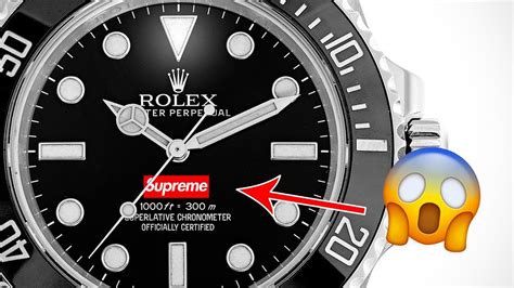 rolex x supreme collab|supreme x Rolex.